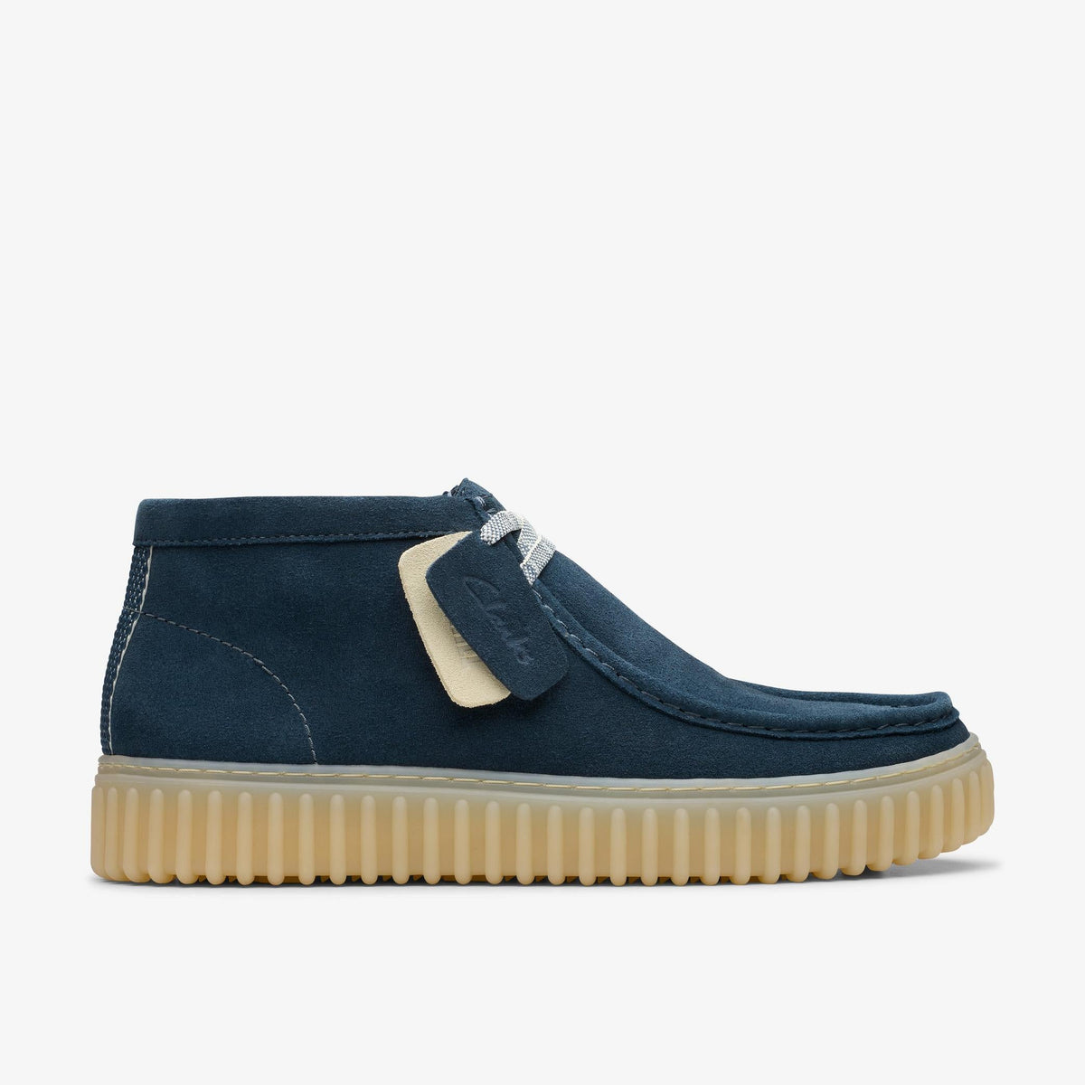 Clarks Torhill Hi Men's Blue Suede 26178265