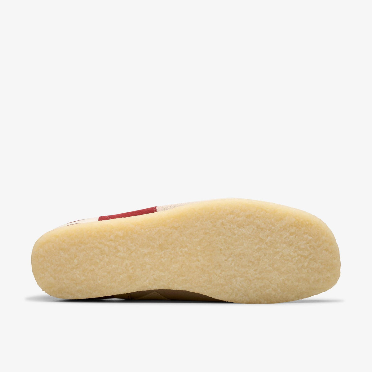 Clarks Originals Wallabee Men's Red Combi 26178308 — rear view
