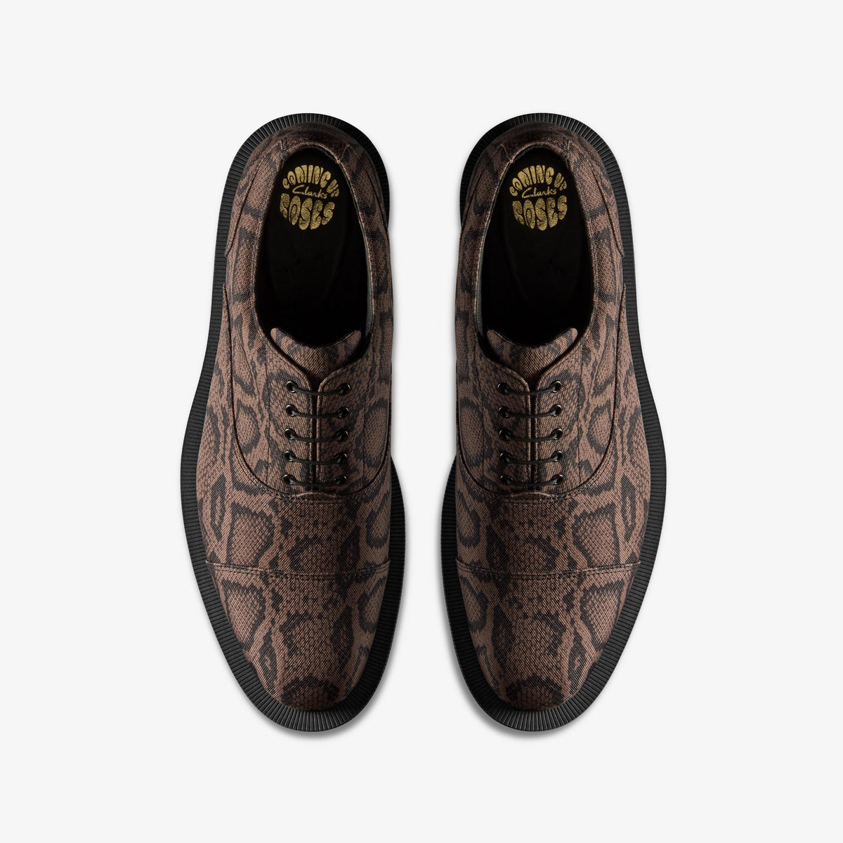Clarks Originals x Martine Rose Oxford 2 Men's Brown 26178356 — top view