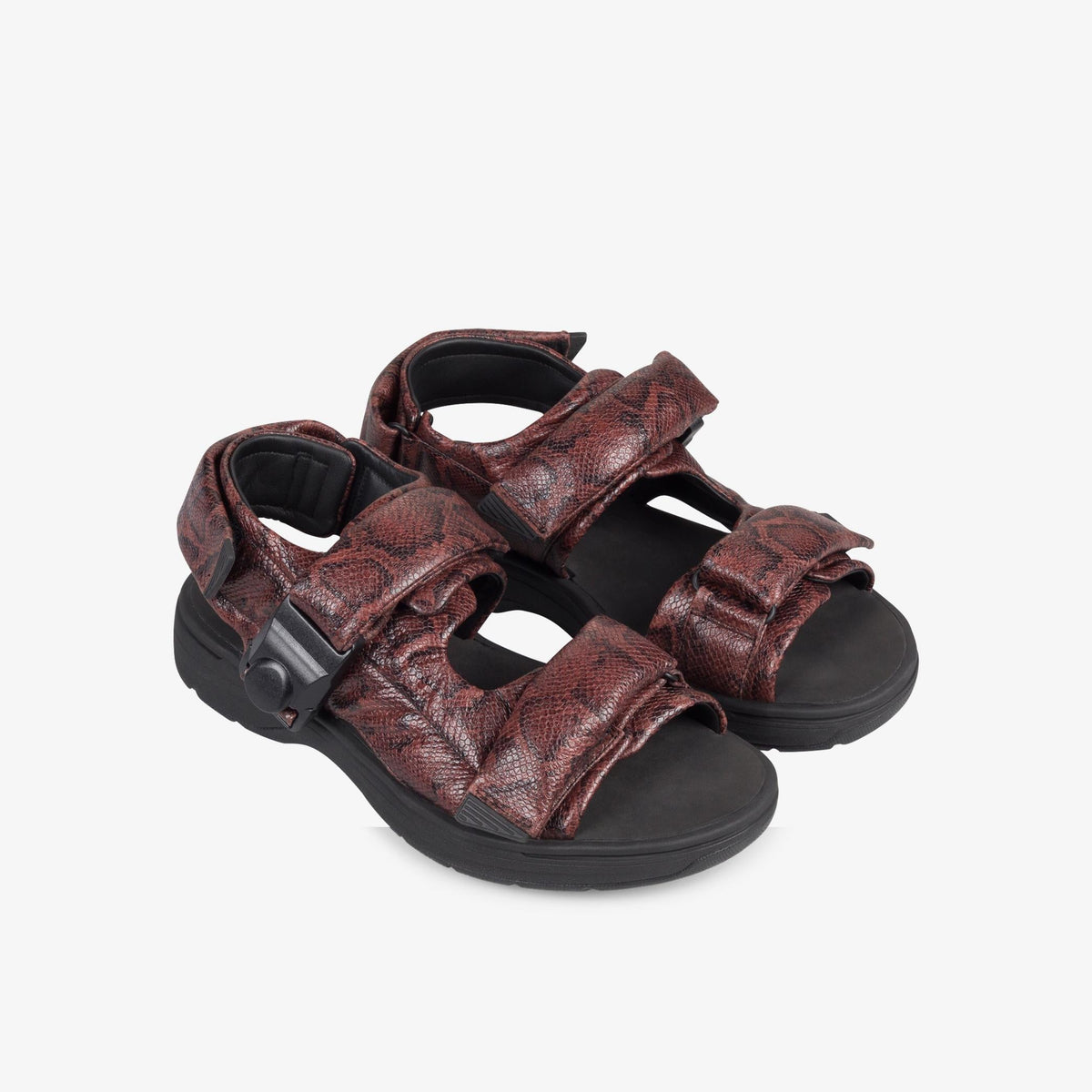 Clarks Originals x Martine Rose Sandal 1 Men's Brown Snake 26178378 — sole view