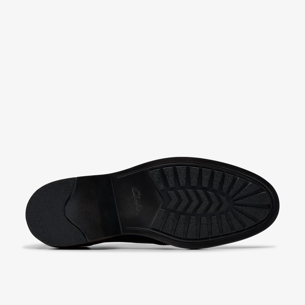 Clarks Aldwin Limit Men's Navy Leather 26178471 — rear view