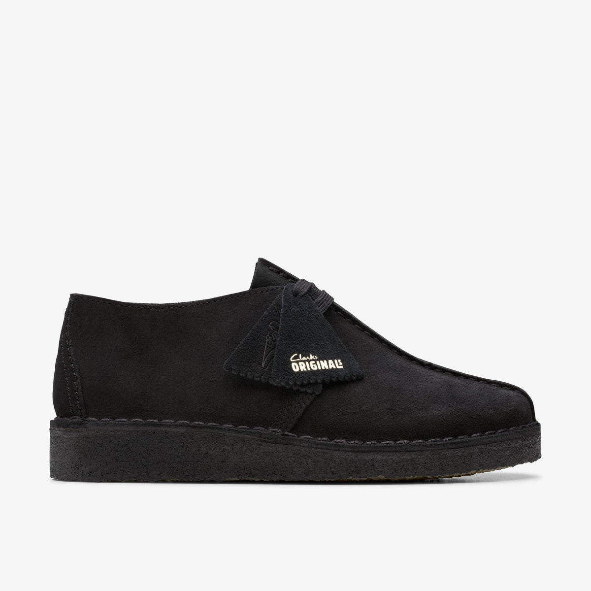 Clarks Originals Desert Trek Men's Black Suede 26178476