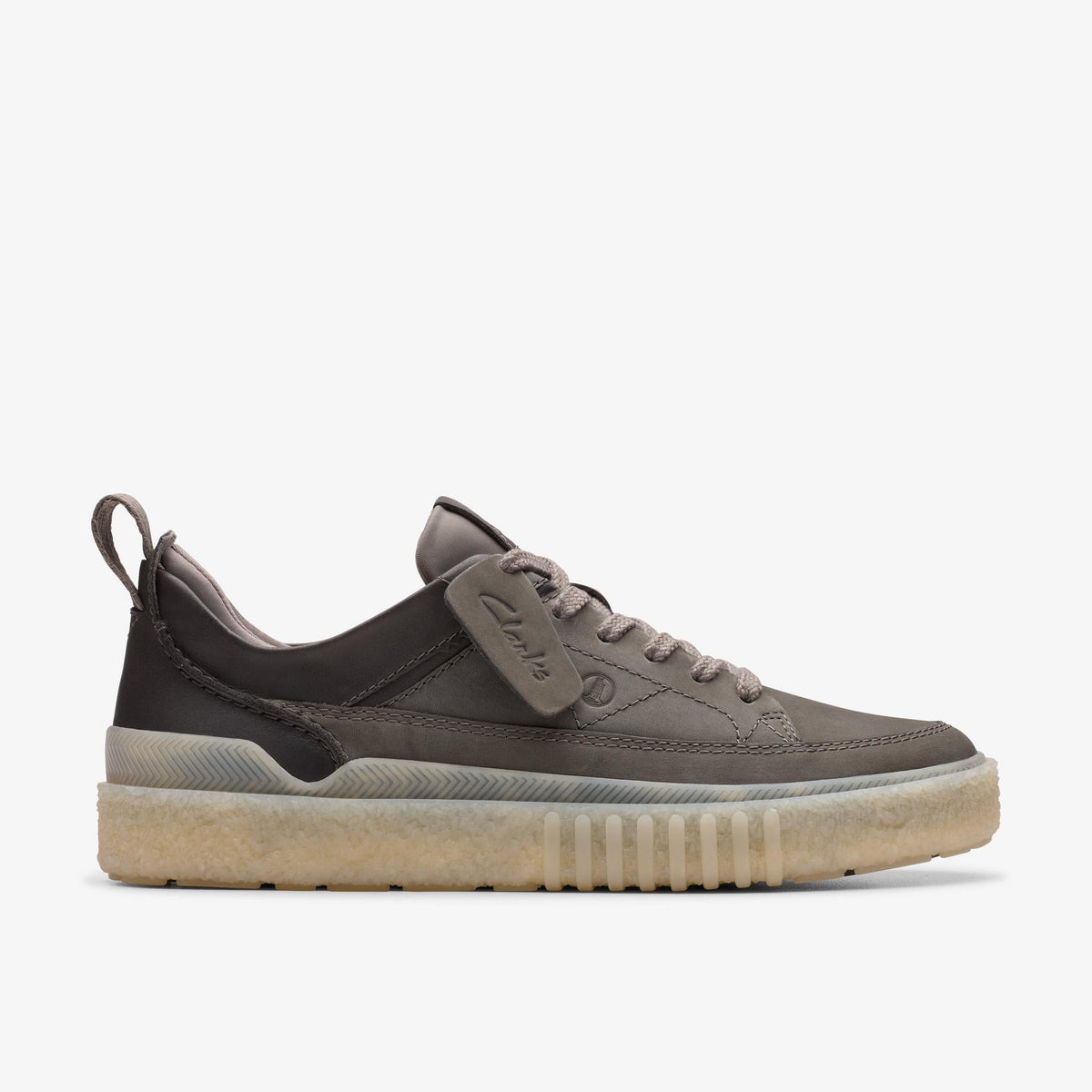Clarks Somerset Lace Men's Dark Grey Nubuck 26178913