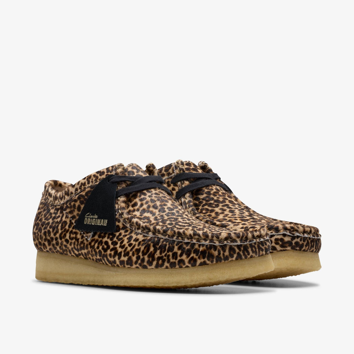 Clarks Originals Wallabee Men's Leopard Print 26179166 — sole view