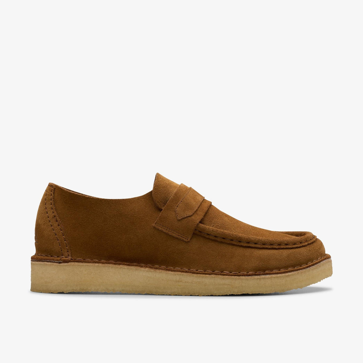 Clarks Originals Nomad Loafer Men's Cola Suede 26179169