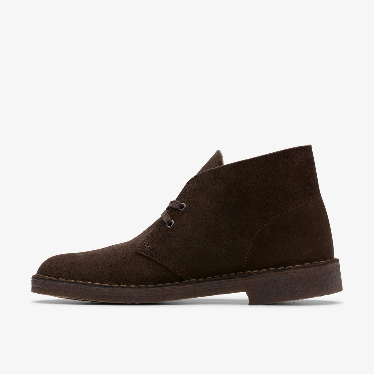 Clarks Originals Desert Boot Men's Chukka Boots - Brown Suede 26179170 — side view