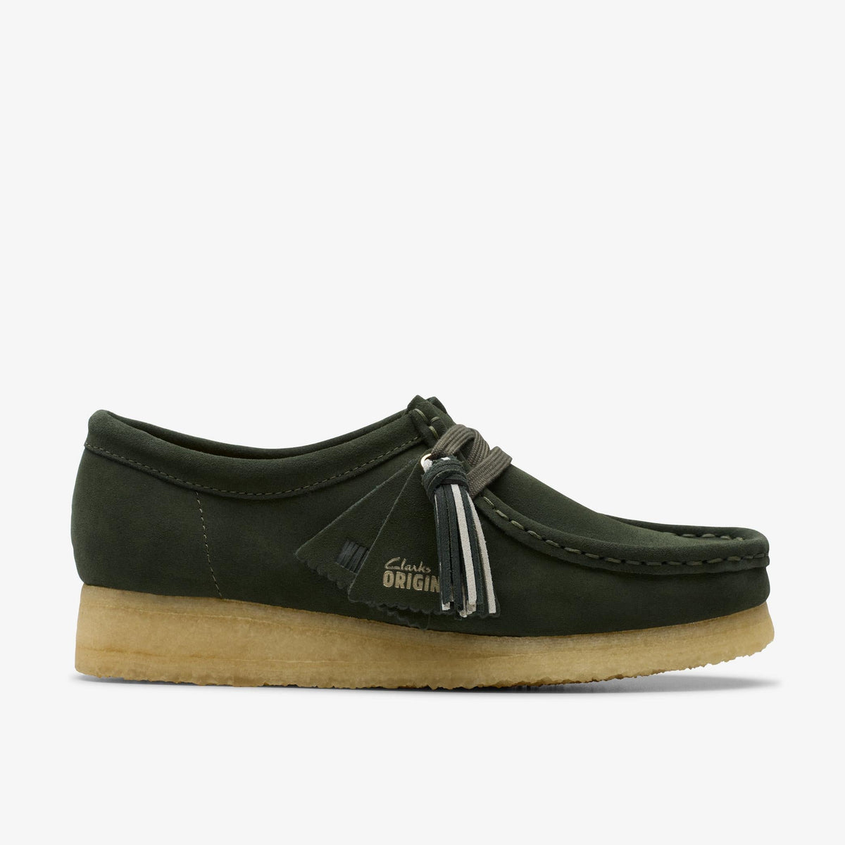 Clarks Originals Wallabee Women's Forest Green Suede 26179318