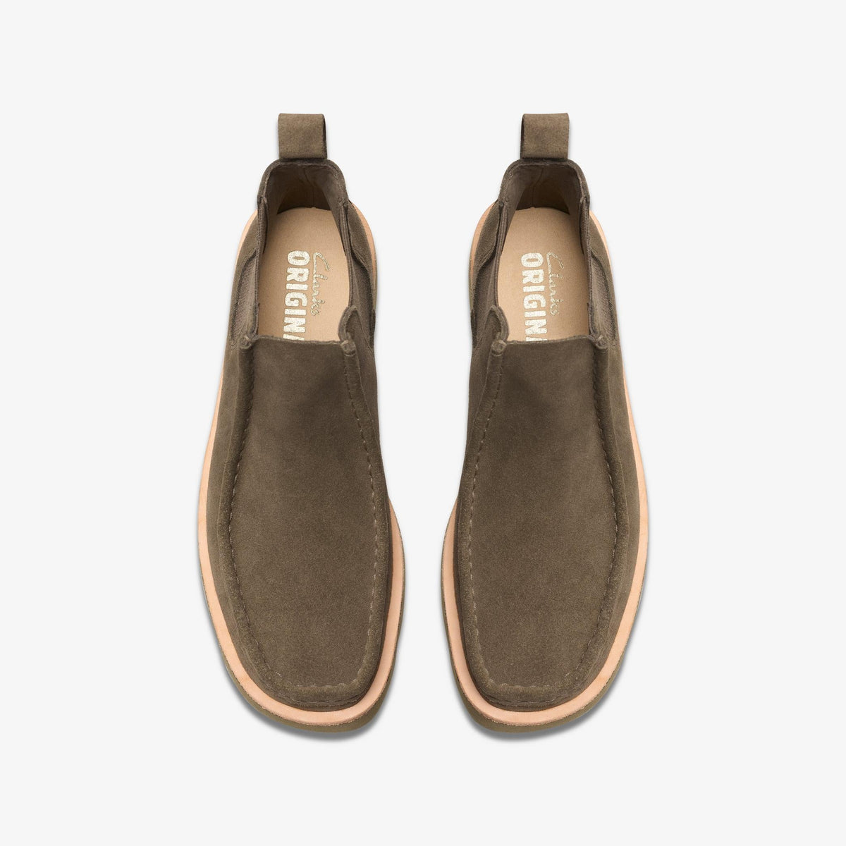 Clarks WALLA CHELSEA Women's Mole Grey 26179327 — top view