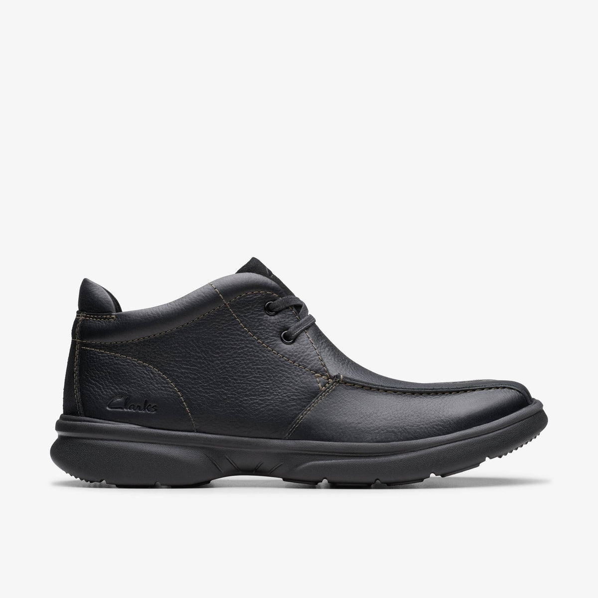 Clarks Bradley Up Men's Black Leather 26179375