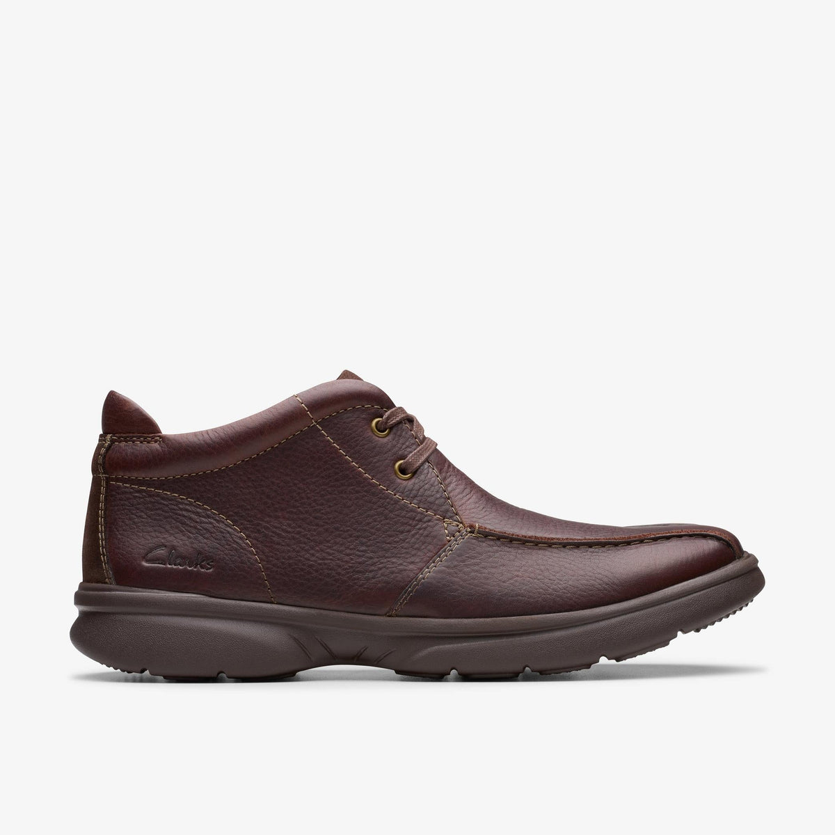 Clarks Bradley Up Men's Dark Brown Leather 26179376