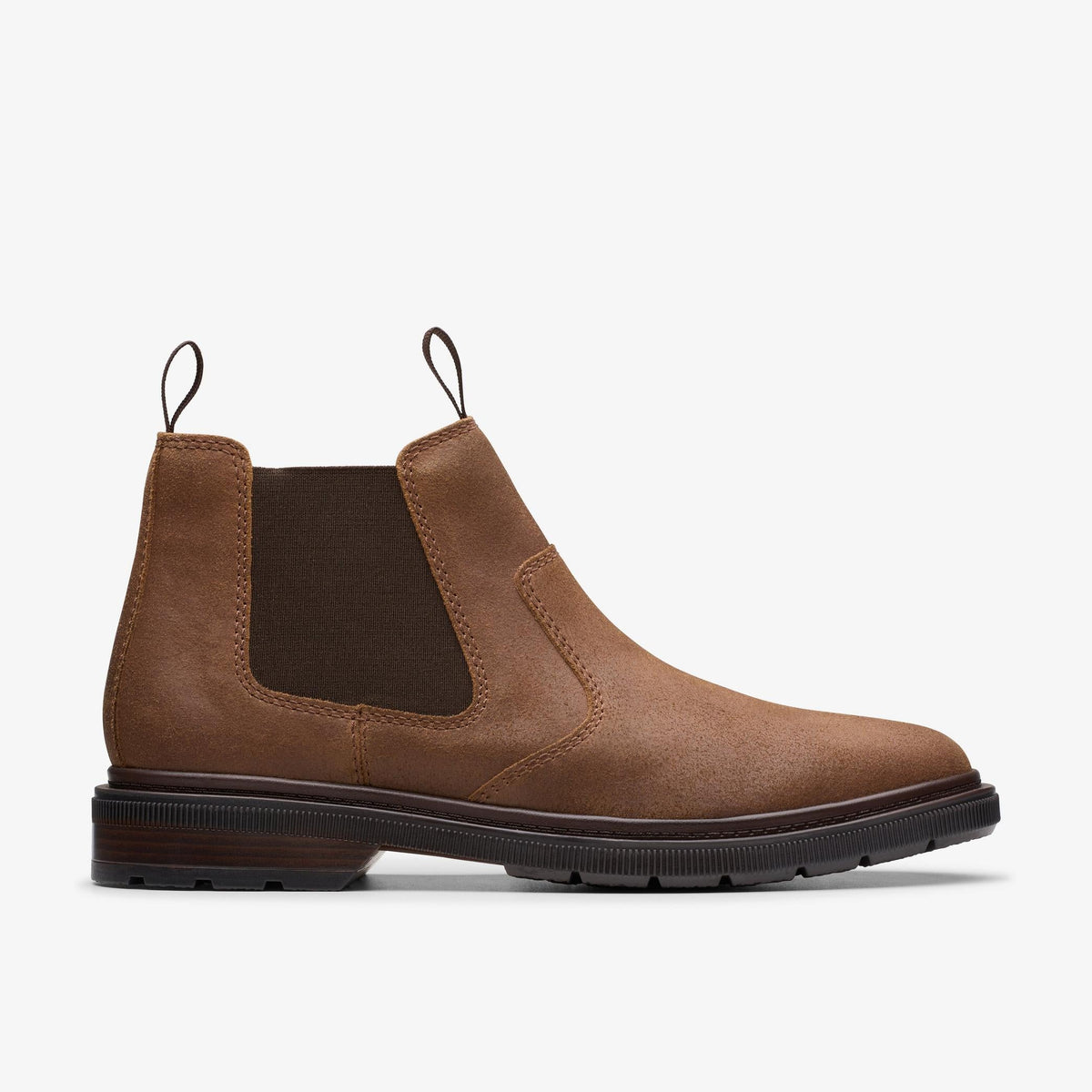 Clarks Burchill Up Men's Cola Suede 26179402