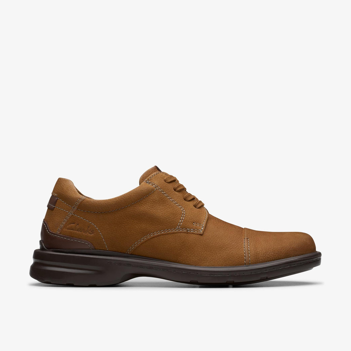 Clarks Gessler Cap Men's Cola Nubuck 26179431