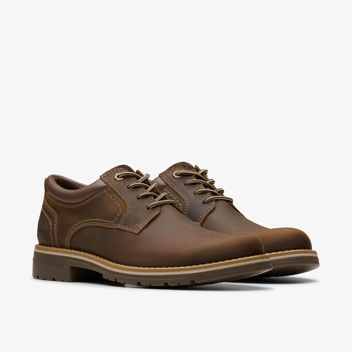 Clarks Morris Low Ap Men's Beeswax Leather 26179443 — sole view
