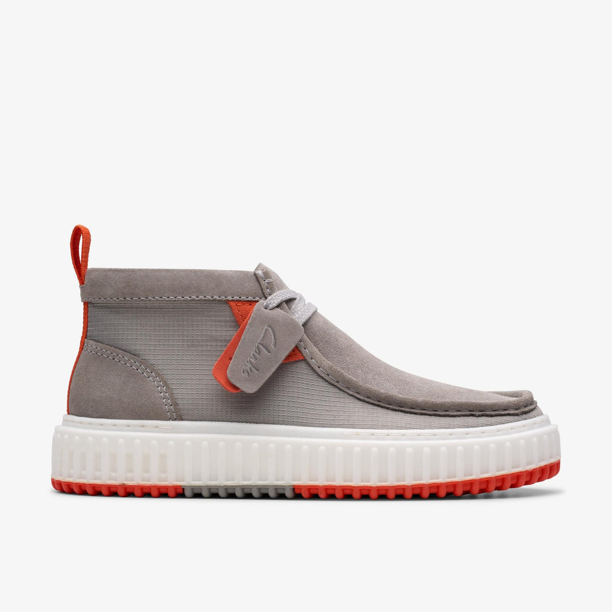 Clarks Originals Torlite Hi Men's Grey Combi Suede and Fabric 26179720