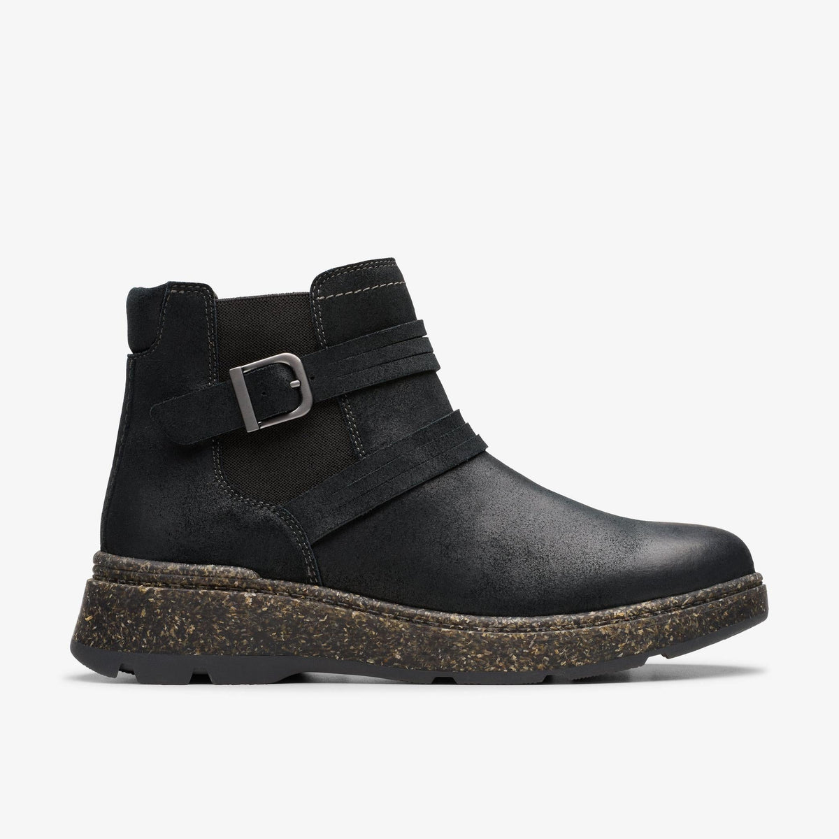 Clarks Noralyn Strap Women's Black Suede 26180099