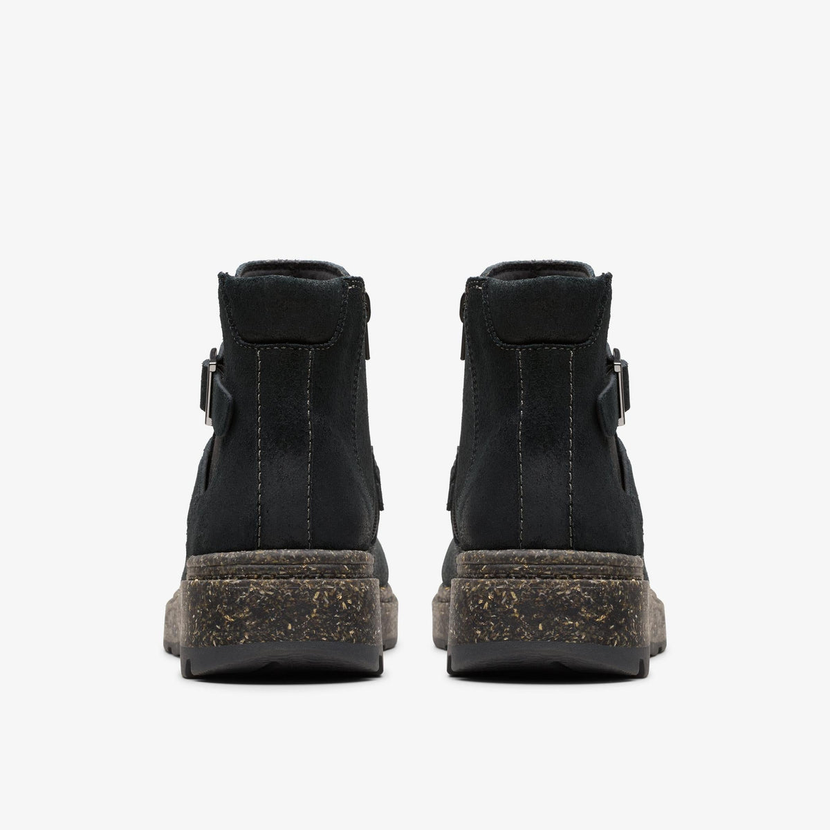 Clarks Noralyn Strap Women's Black Suede 26180099 — detail view