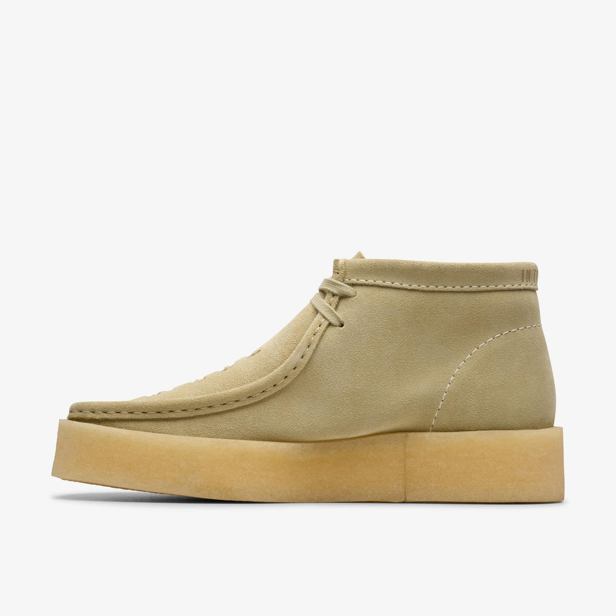 Clarks Originals x Human Made Wallabee Men's Maple Suede 26180232 — side view