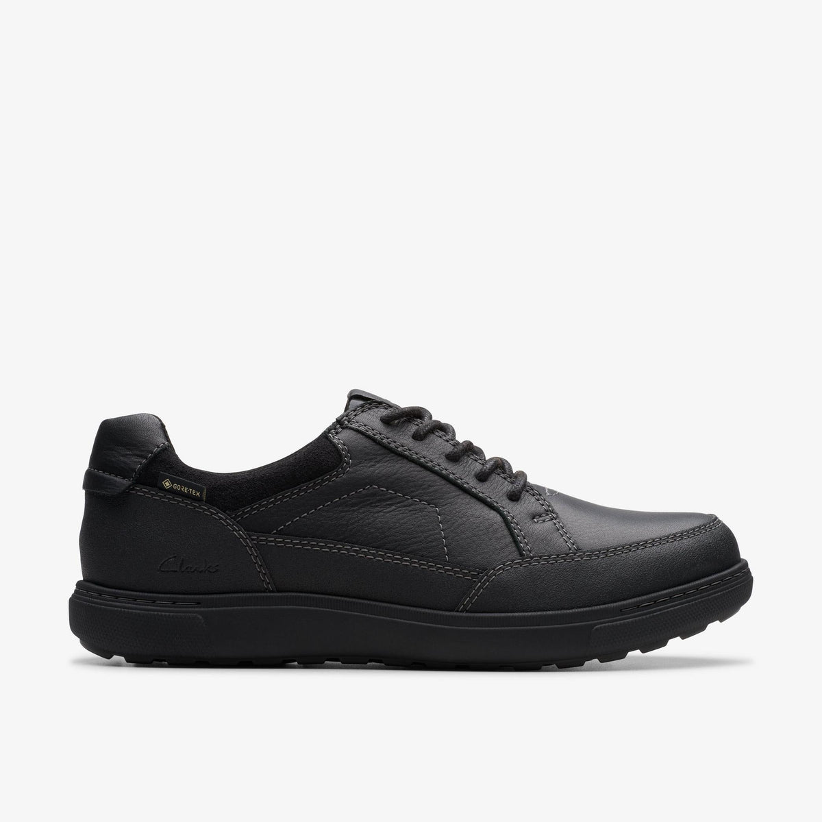 Clarks Mapstone Lo GTX Men's Black Leather 26180265