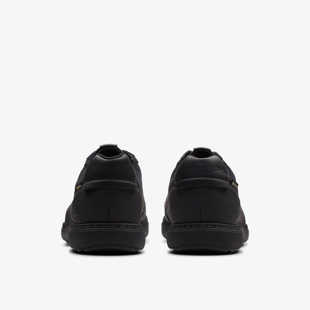 Clarks Mapstone Lo GTX Men's Black Leather 26180265 — detail view