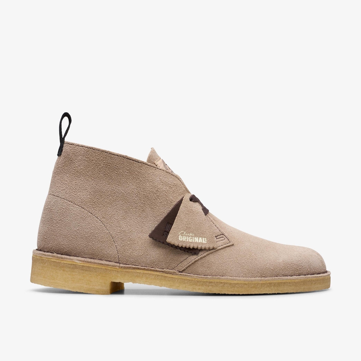 Clarks Originals Desert Boot Men's Wolf Suede 26180643