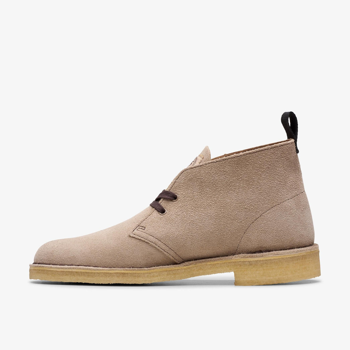 Clarks Originals Desert Boot 'Wolf Suede' Men's Wolf 26180643 — side view