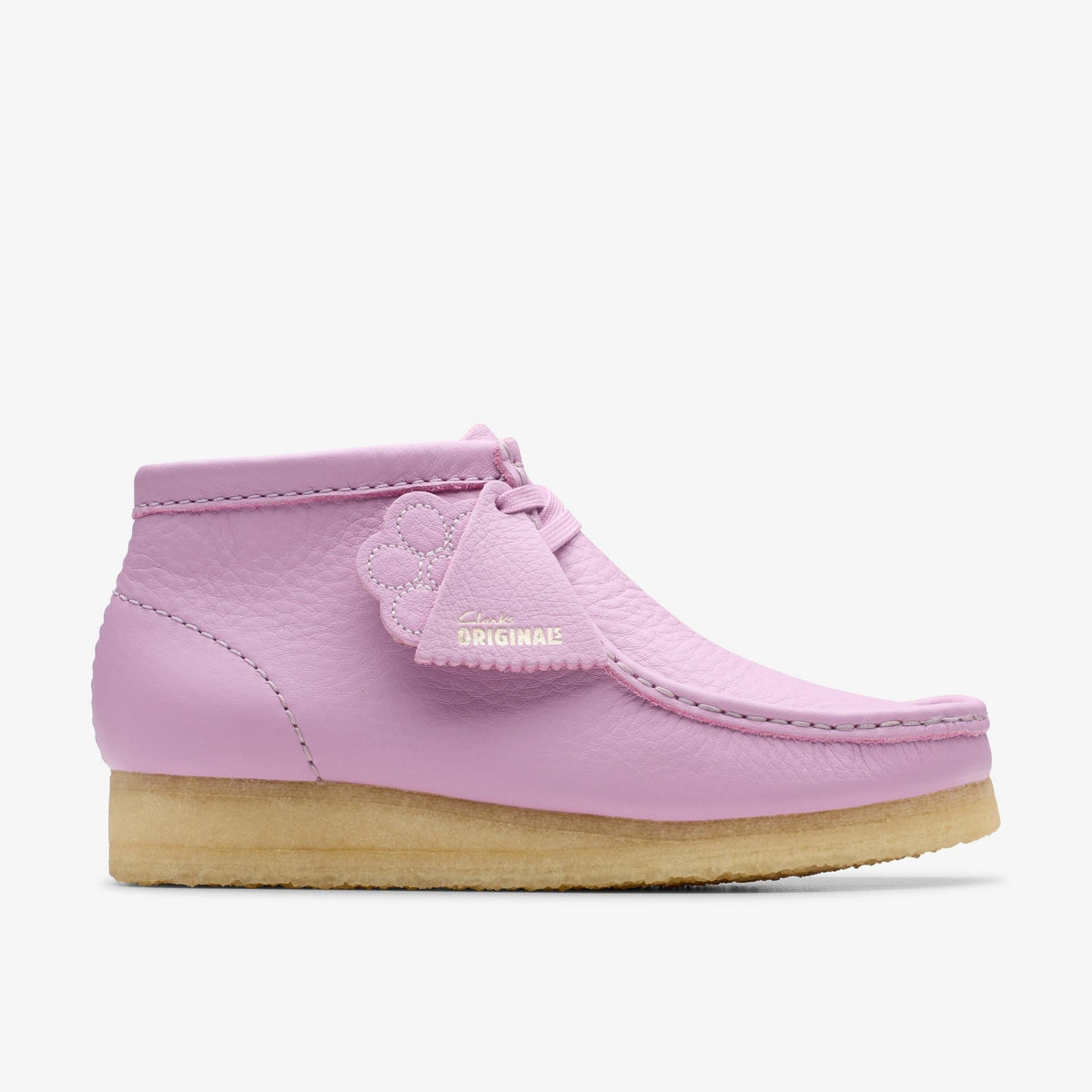 Clarks Originals Wallabee Boot Women's Mauve Leather 26180648