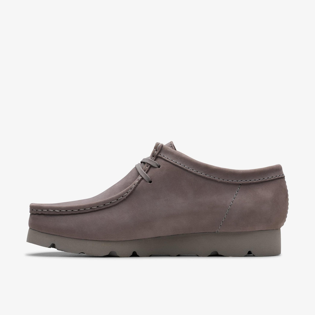 Clarks Originals Wallabee Gore-Tex Men's Grey Nubuck 26180662 — side view