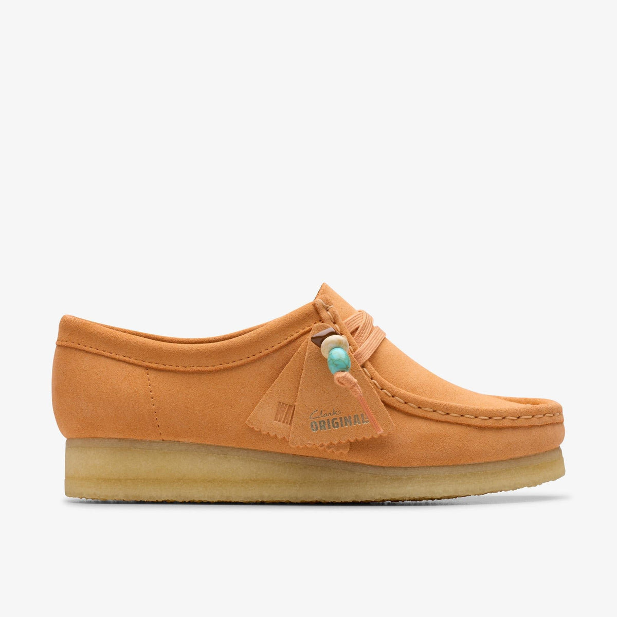 Clarks Originals Wallabee Women's Pale Peach Suede 26180671