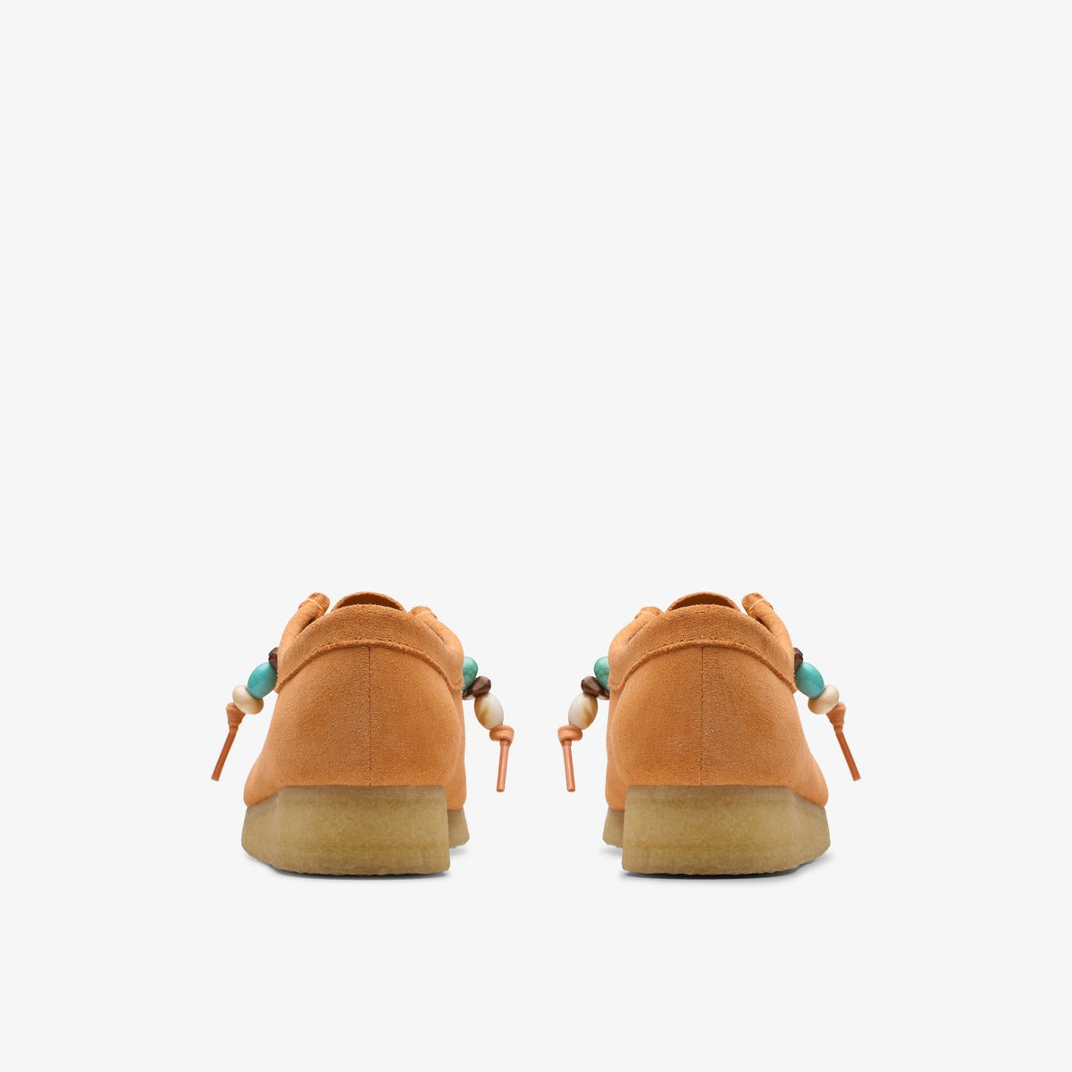 Clarks Originals Wallabee Women's Pale Peach Suede 26180671 — detail view