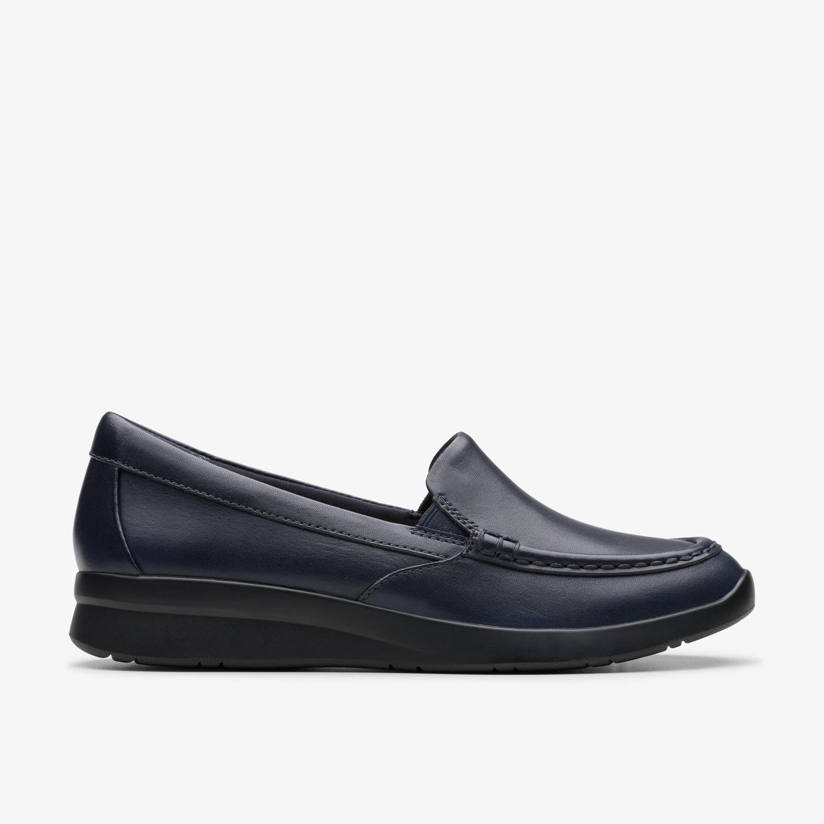Clarks Ellowyn Lux Women's Navy Leather 26180860