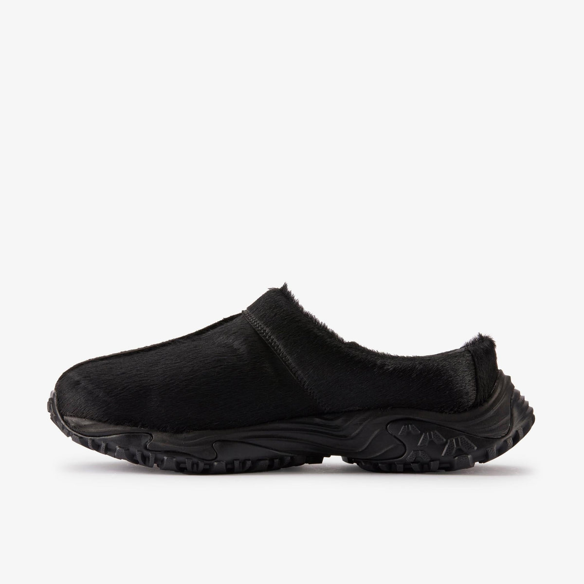 Clarks Originals x Martine Rose Clog 1 Men's Black Interest Leather 26180935 — side view