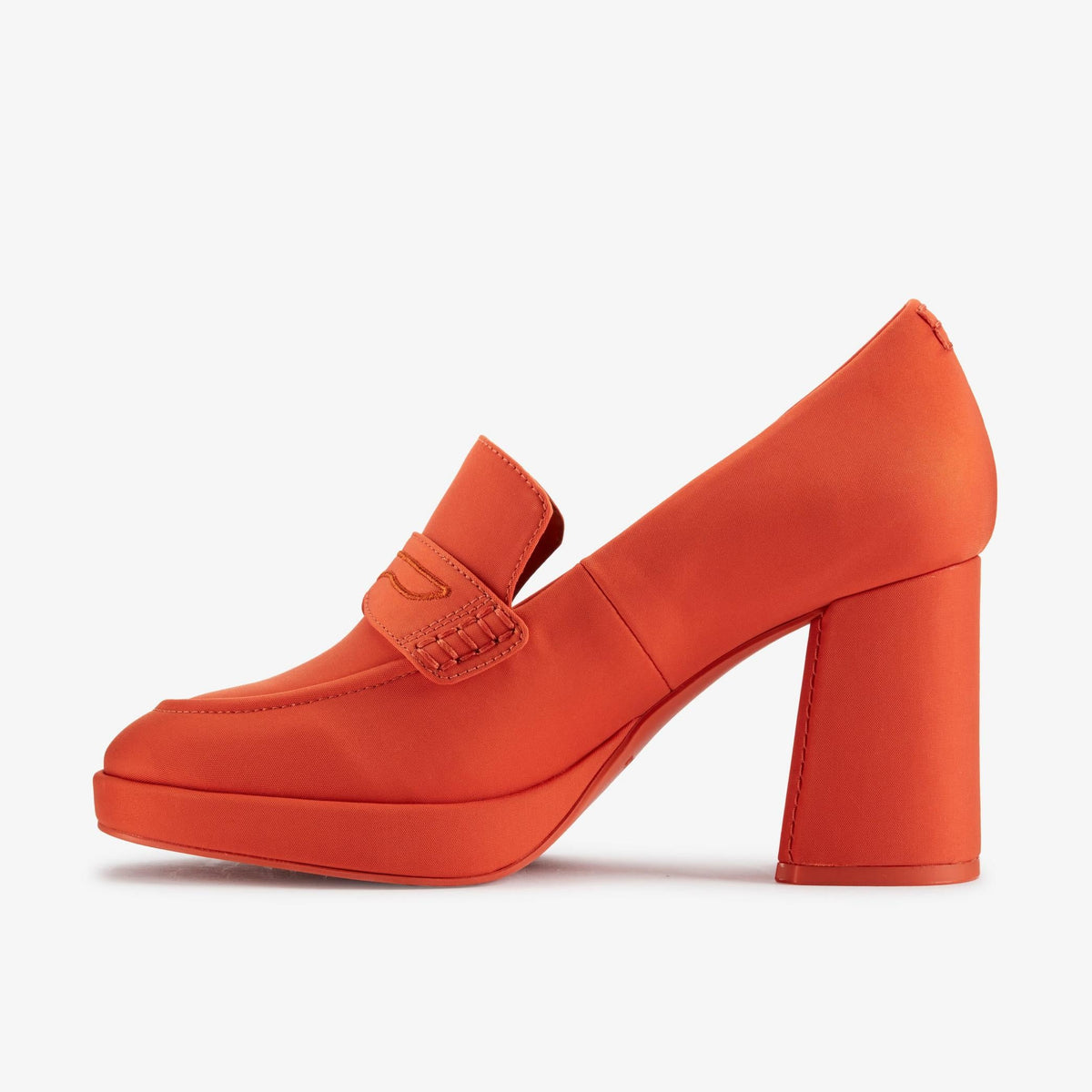 Clarks Originals x Martine Rose Loafer 2 Women's Orange Tex Textile 26180954 — side view