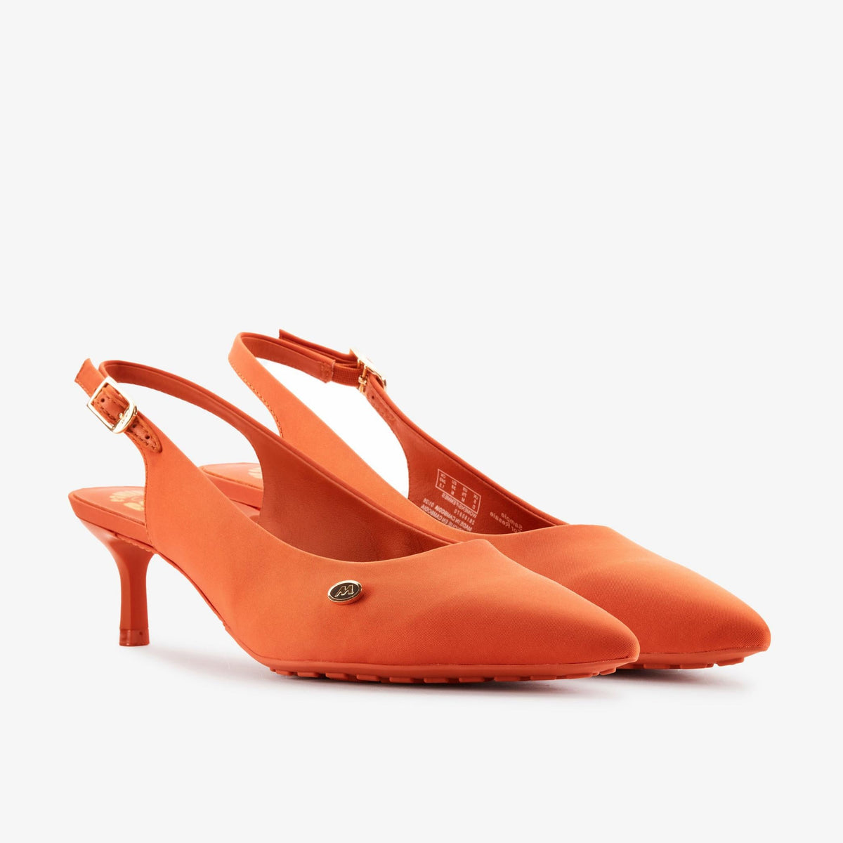 Clarks Originals x Martine Rose Sling 2 Women's Orange Tex Textile 26180970 — sole view