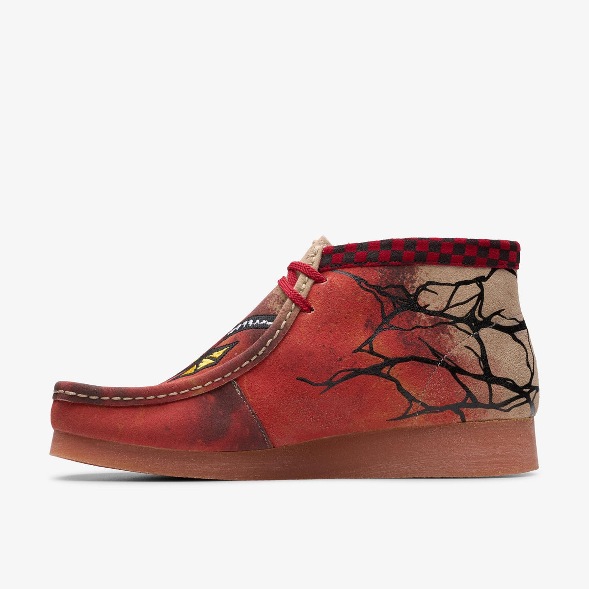 Clarks Originals Wallabee Men's Dark Sand Int 26181027 — side view