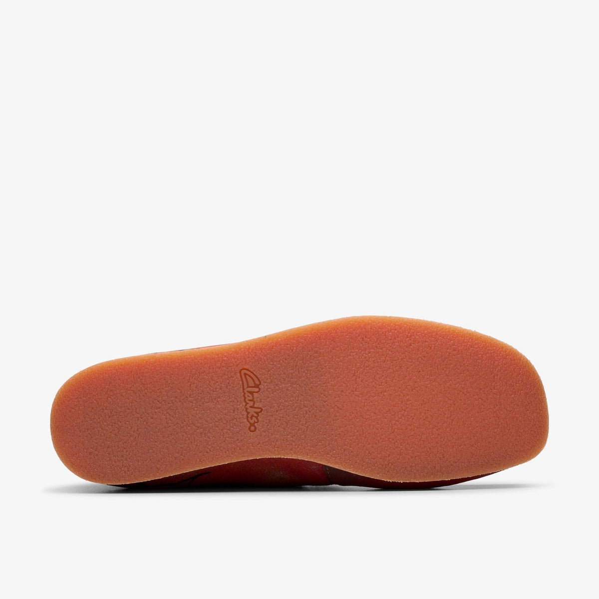 Clarks Originals x Stranger Things Wallabee Evo Men's Dark Sand Interest Suede 26181027 — rear view