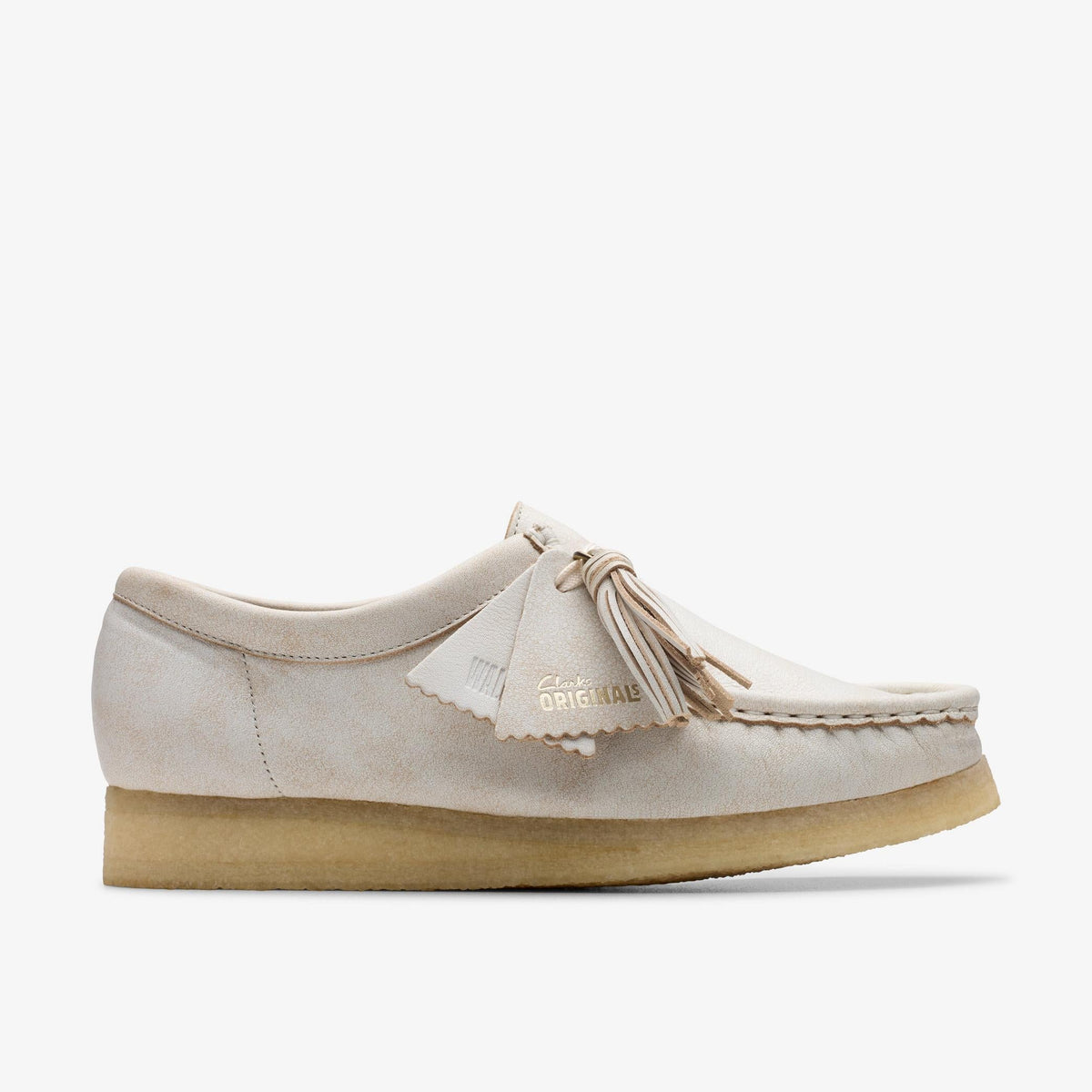Clarks Originals Wallabee Women's White Leather 26181115