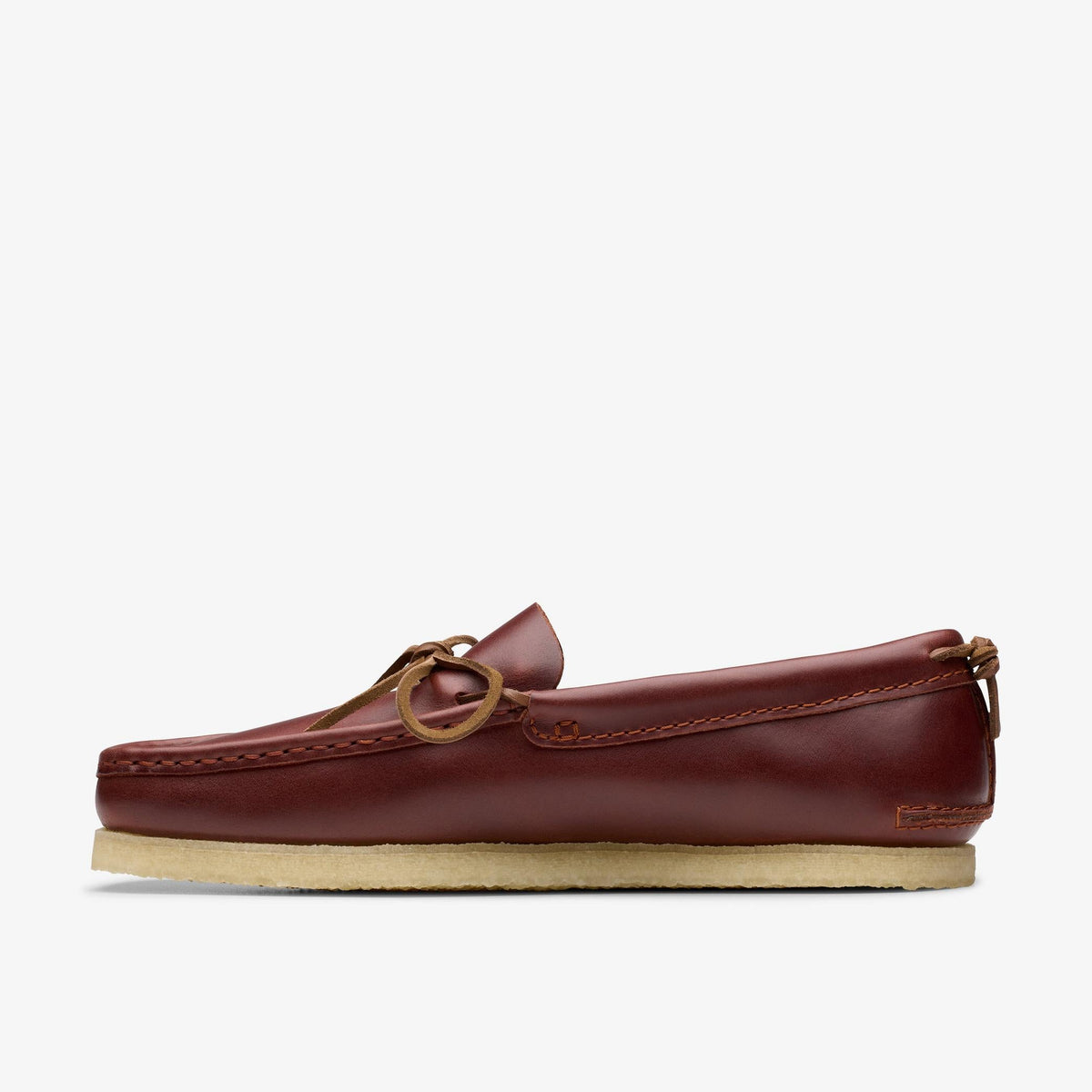 Clarks Godney Mocc Men's British Tan Leather 26181124 — side view