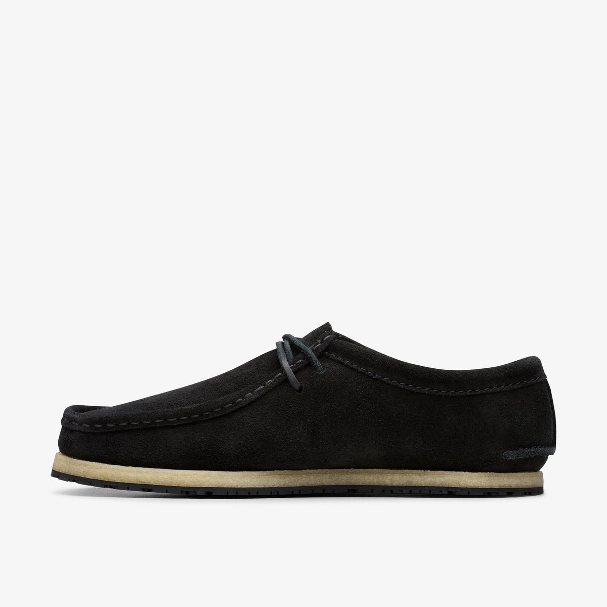 Clarks Godney Lace Men's Black Suede 26181129 — side view
