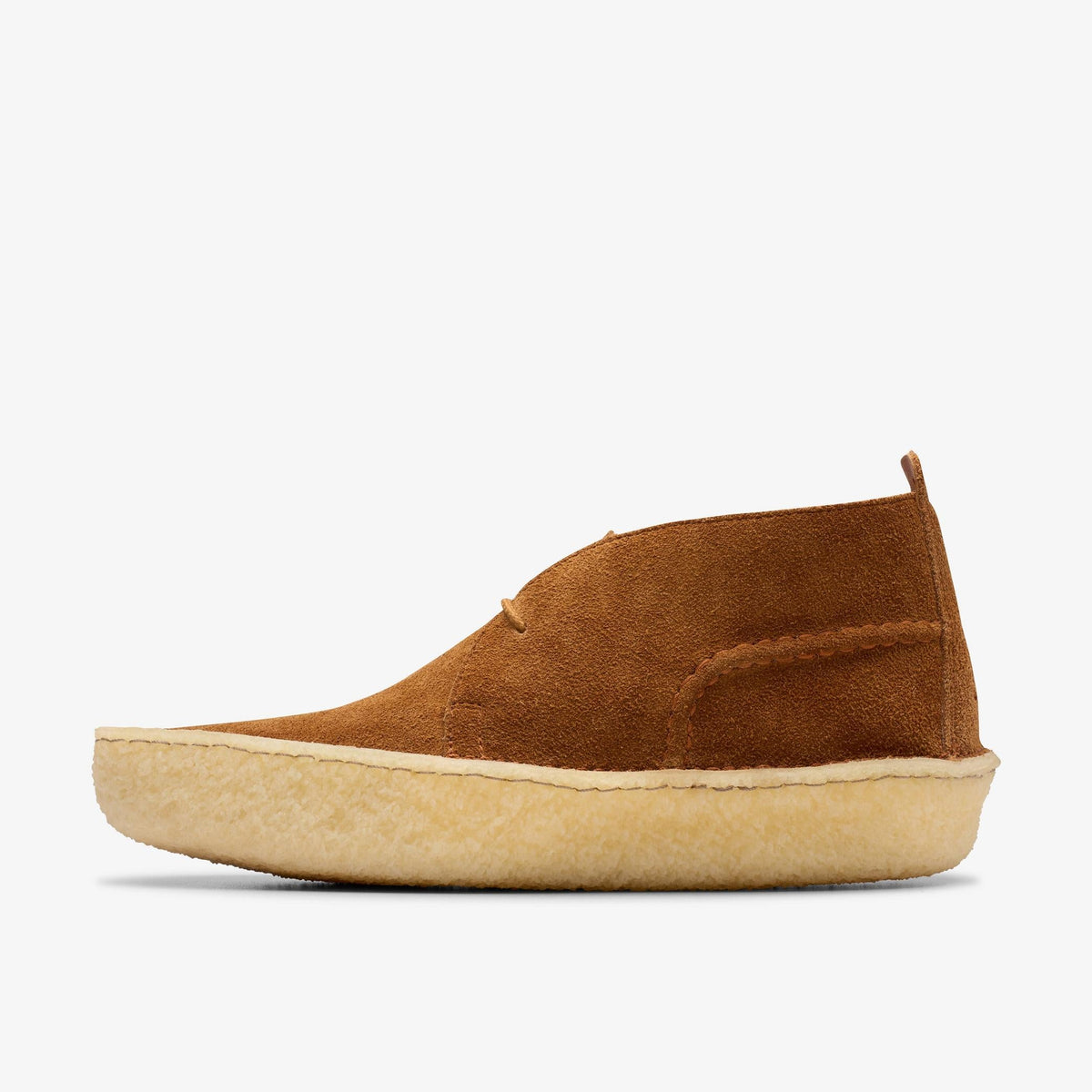 Clarks Originals Desert Rain Men's Dark Cola Suede 26181144 — side view