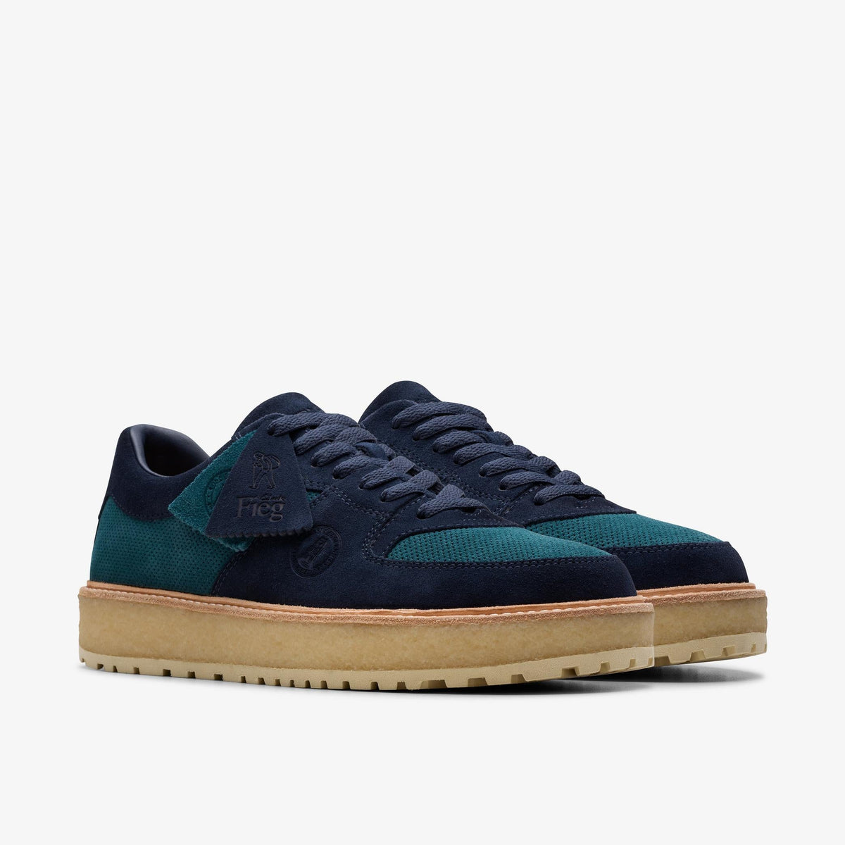 Clarks Ronnie Fieg Sandford 2 Men's Carbon/Stargazer 26181147 — sole view