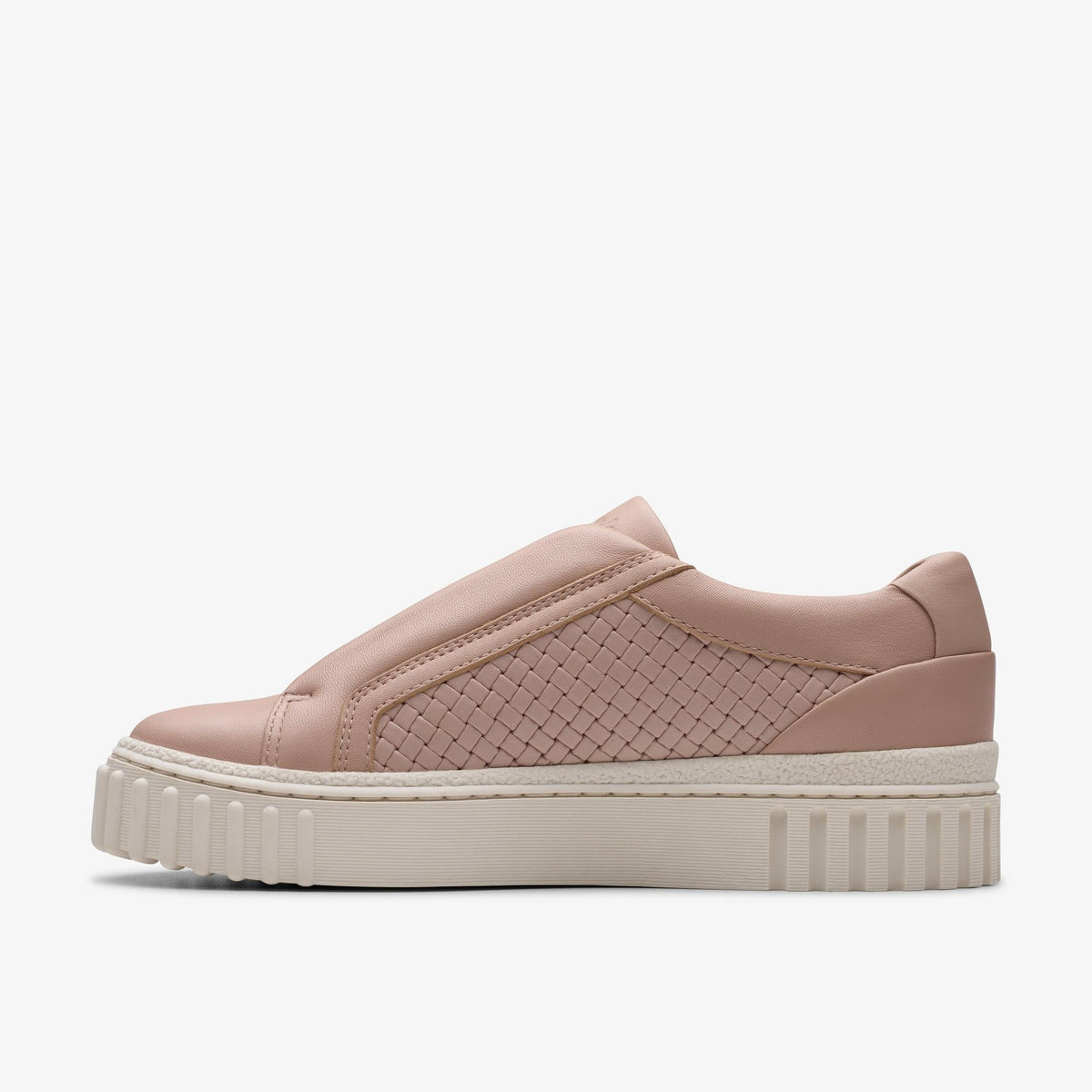 Clarks Mayhill Bay Women's Light Pink Leather 26181206 — side view
