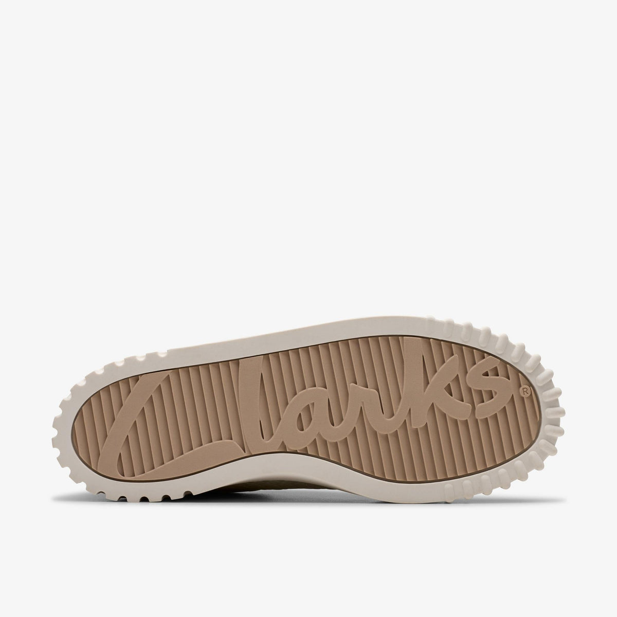 Clarks Mayhill Bay Women's Off White Leather 26181207 — rear view