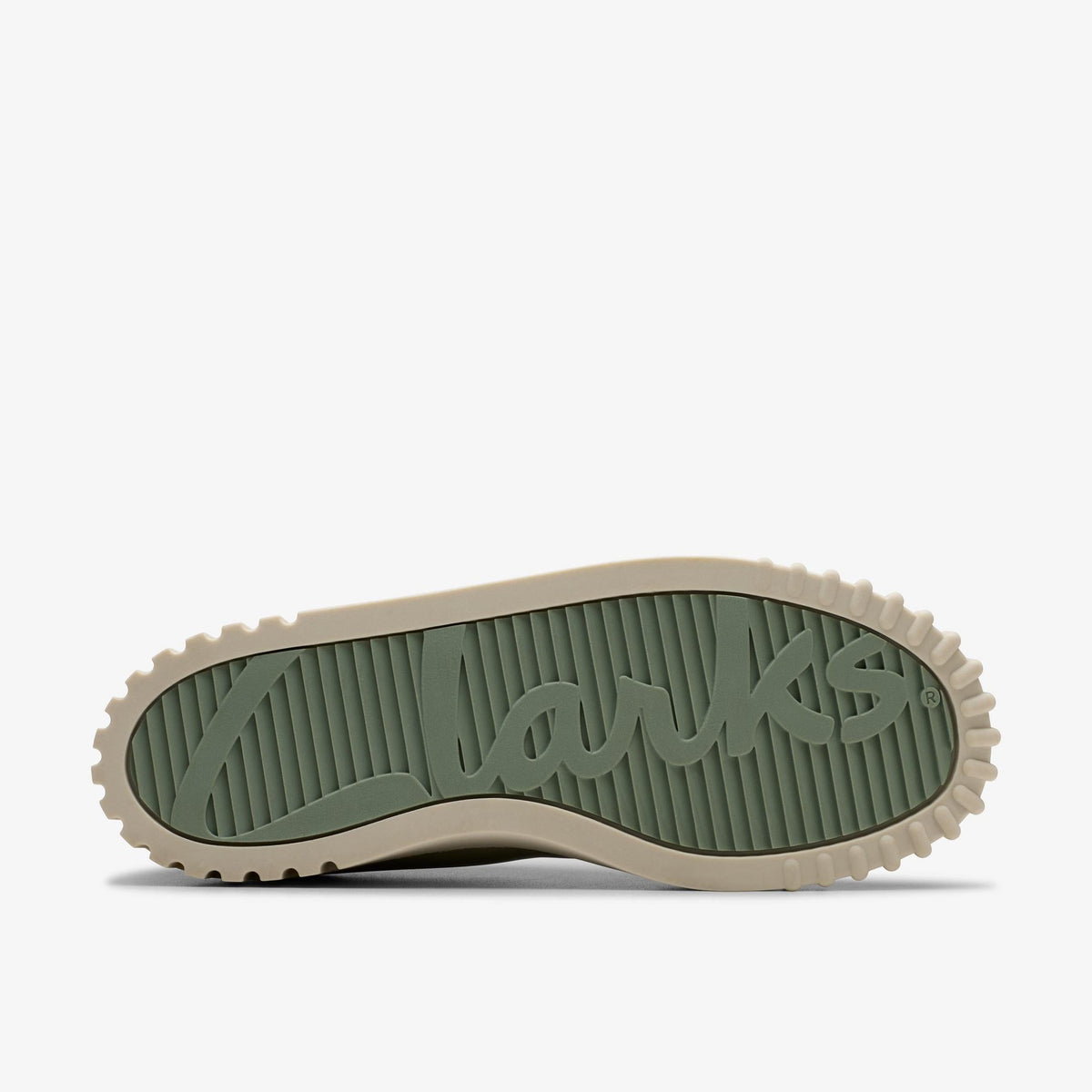 Clarks Mayhill Walk Women's Light Green Leather 26181208 — rear view