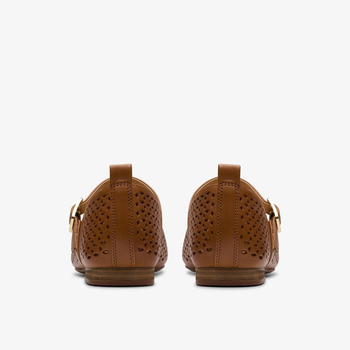 Clarks Fawna Jane Women's Tan Leather 26181228 — detail view