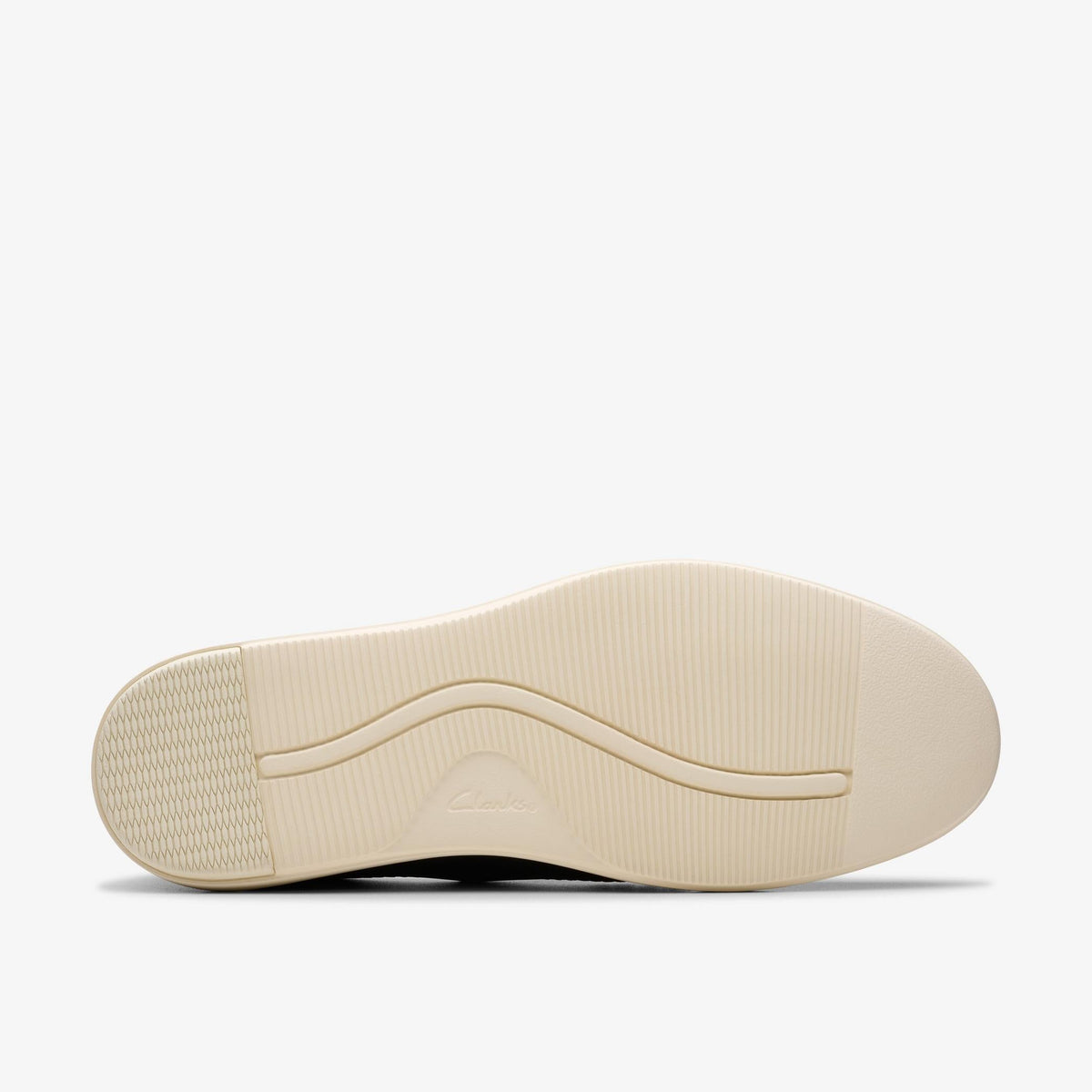 Clarks Bratton Boat Men's Navy White Leather 26181274 — rear view