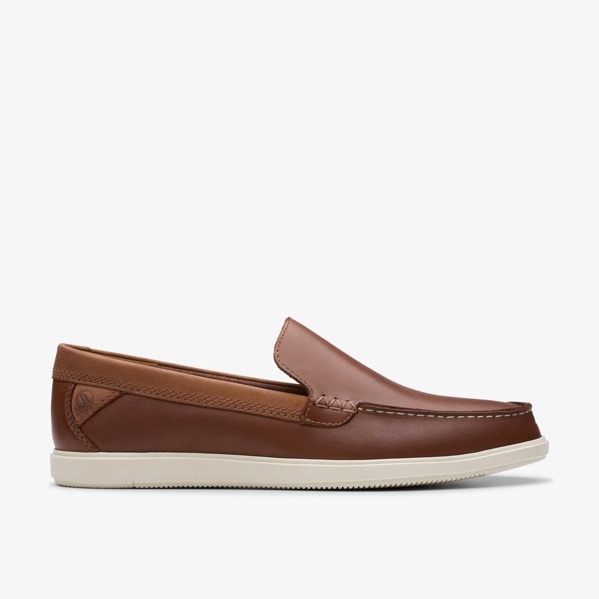 Clarks Bratton Loafer Men's Dark Tan Leather 26181279