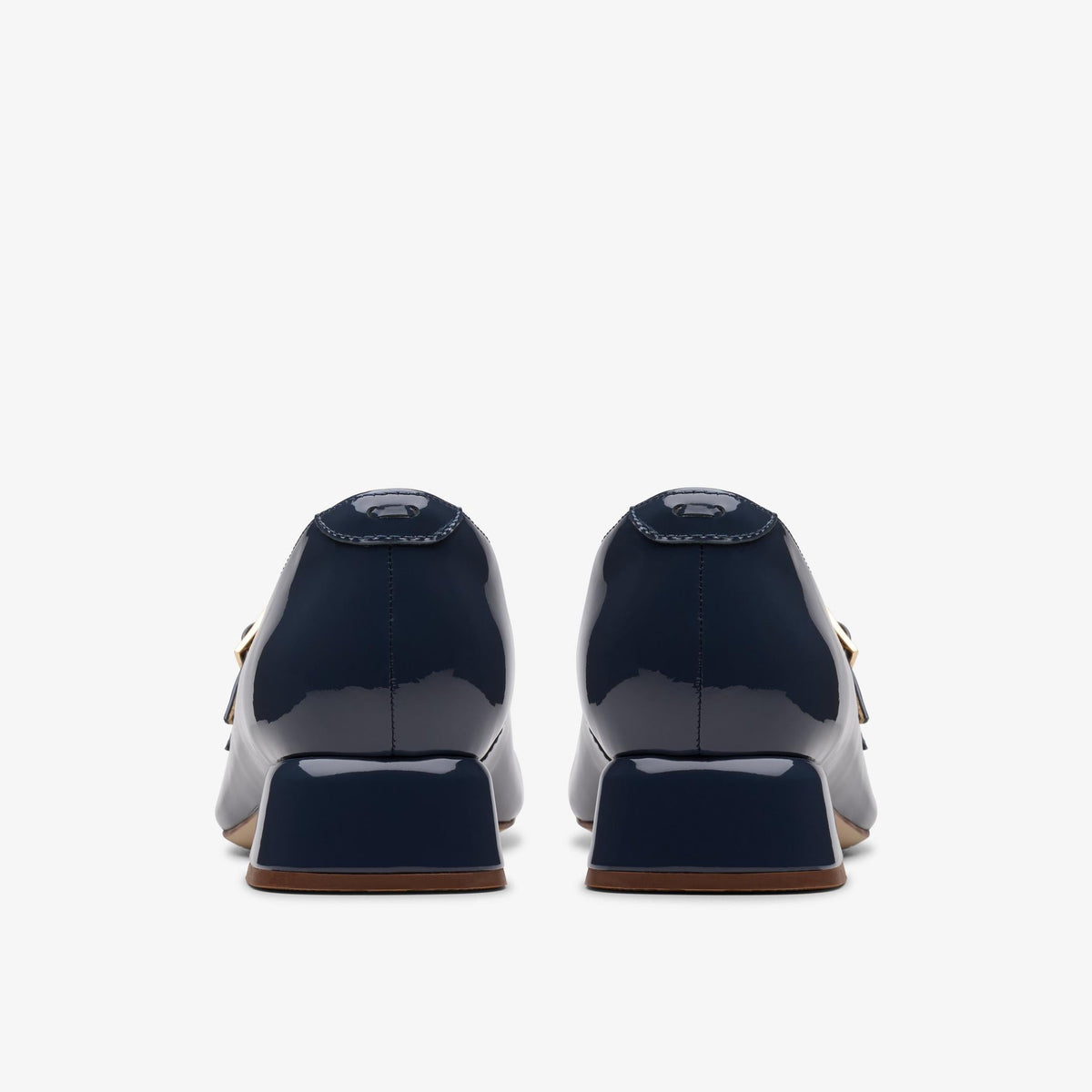 Clarks Daiss30 Shine Women's Navy Patent 26181311 — detail view