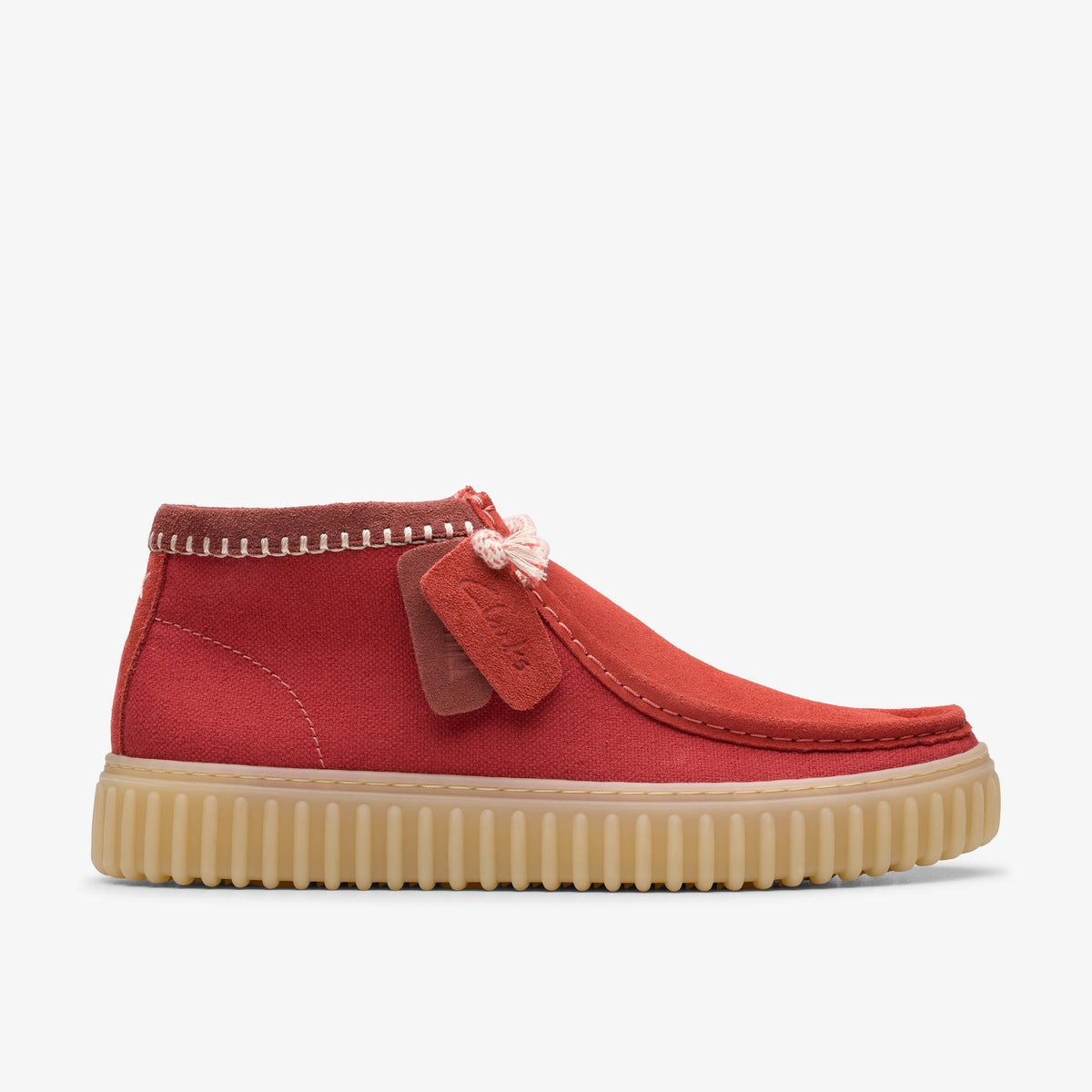 Clarks Torhill Hi Men's Red Combi Suede 26181384
