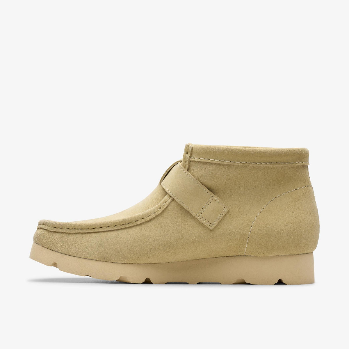 Clarks Walla Strap Boot Men's Maple Suede 26181482 — side view