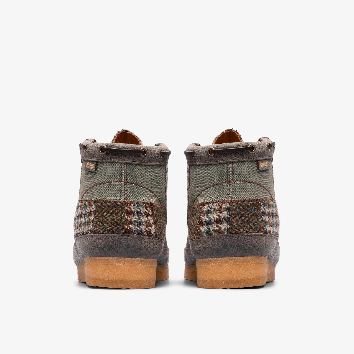 Clarks Originals x Bodega Wallabee Boot Patchwork Men's Grey Combi 26181501 — detail view
